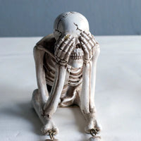 Bonechill Trio – See, Speak & Hear No Evil Skeleton Figurines