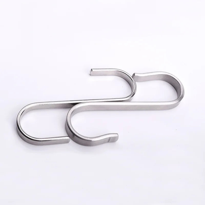 VersaHook Pro – Multi-Purpose Stainless Steel S Hooks for Organized Living