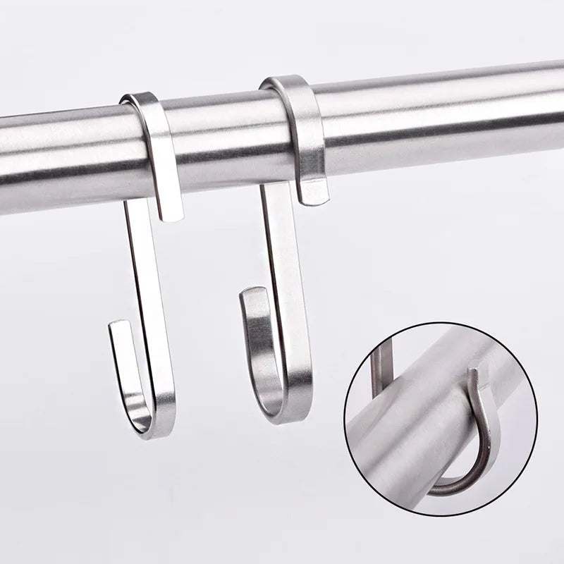 VersaHook Pro – Multi-Purpose Stainless Steel S Hooks for Organized Living