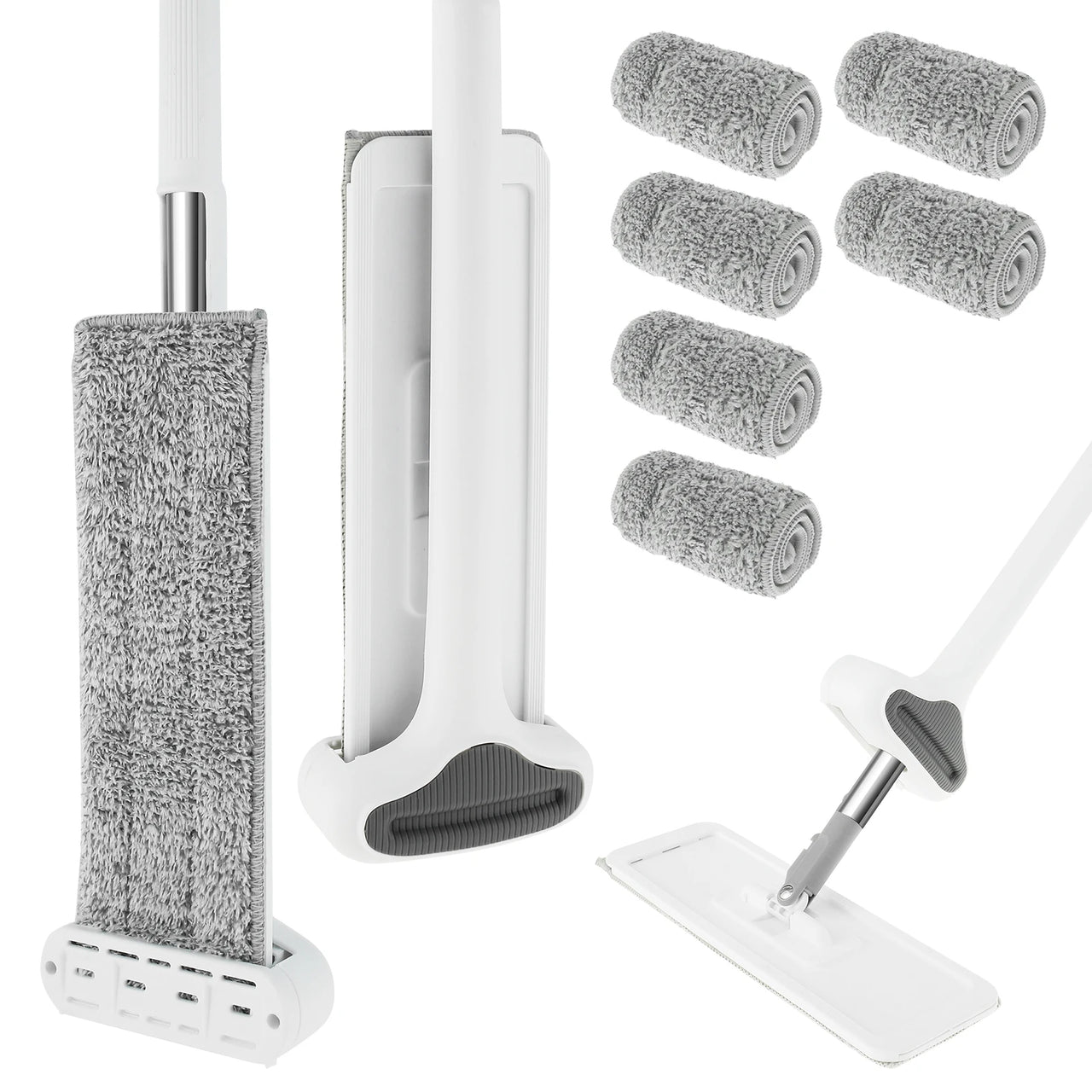 FlexiClean™ 360° Hands-Free Squeeze Mop