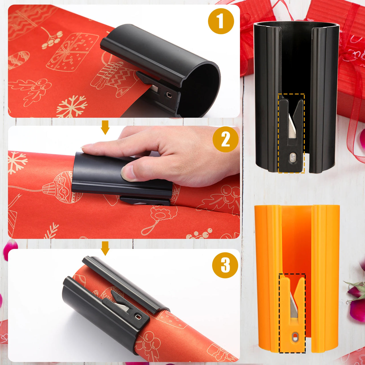 WrapEase™ Mini Paper Cutter