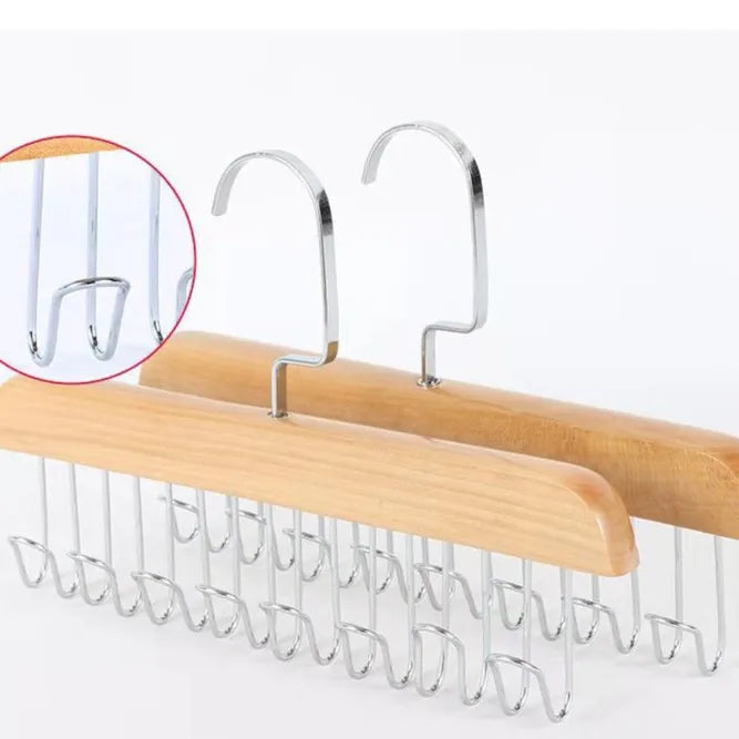 ClipMaster Multi-Hook Hanger – Space-Saving Clothes Organizer