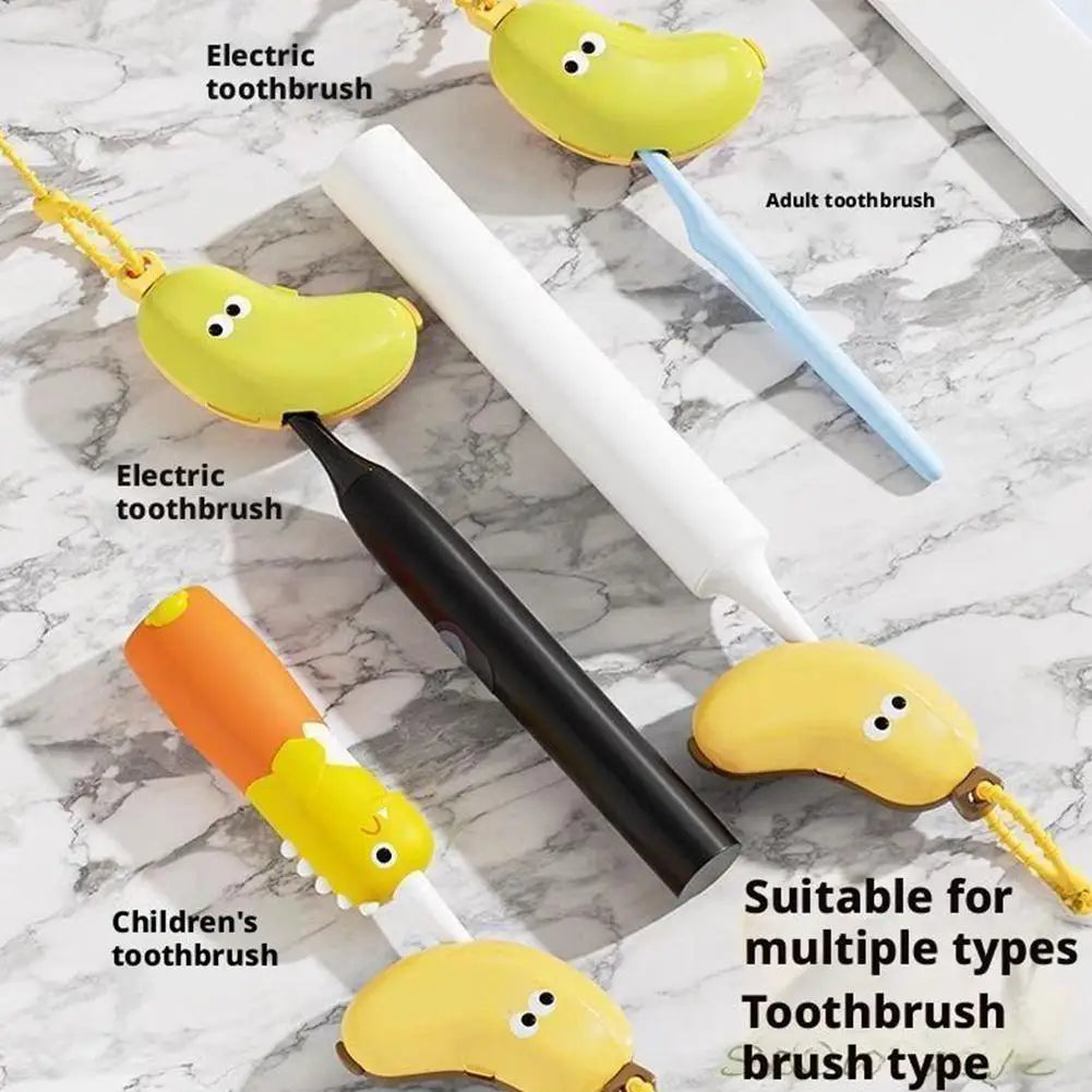 BananaBrush™ Travel Toothbrush Cap