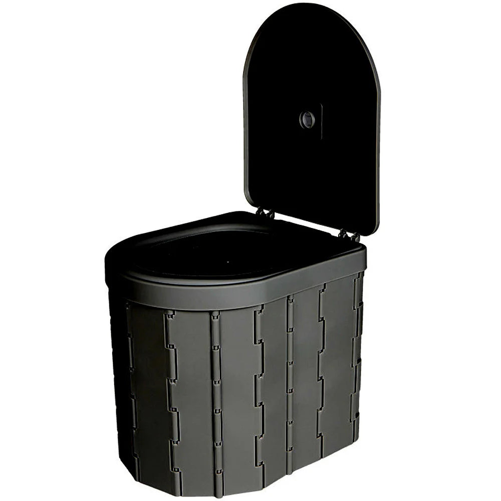 FoldAway Travel Toilet – Portable & Odor-Free Camping Potty