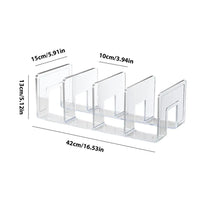 Handbag Organizer – 4-Slot Acrylic Storage Rack