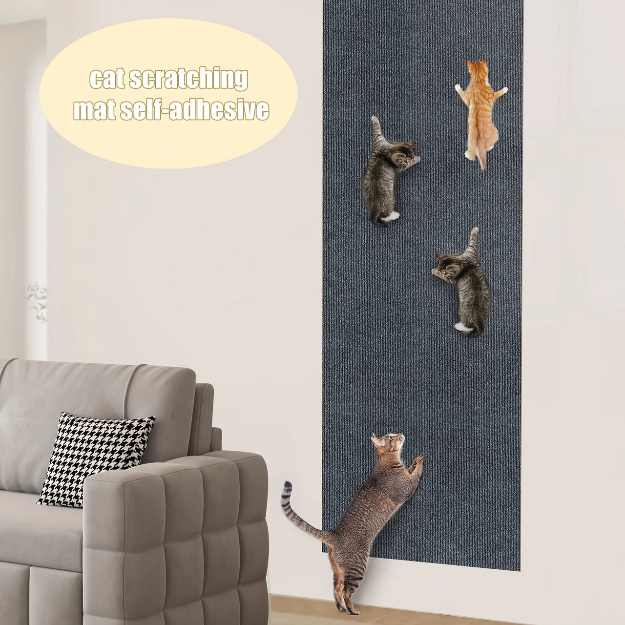 Akasora PurrGuard™ Trimmable Cat Scratch Shield