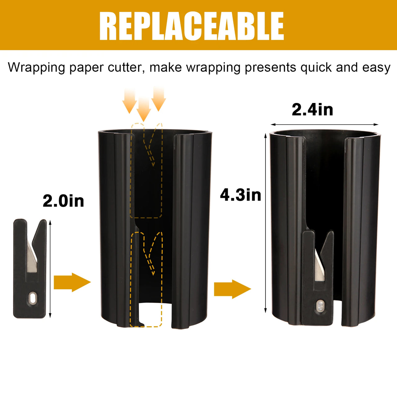 WrapEase™ Mini Paper Cutter