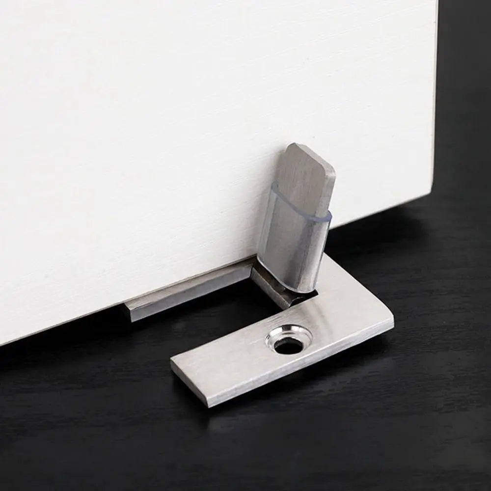 SiliconeStrong No-Punch Doorstop – Anti-Collision Floor Holder