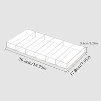 ClearView 6-Compartment Sunglass & Accessories Display Tray