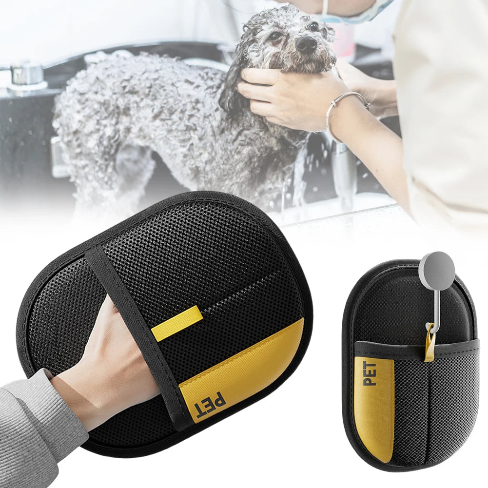 AkaSora FloofEase™ Double-Sided Pet Grooming Gloves