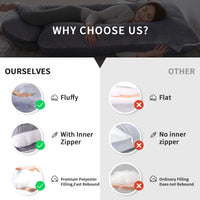 AkaSora CloudNest™ G-Shaped Maternity Pillow