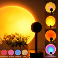 Solora™ LED Sunset Lamp – Golden Hour Mood Light Projector
