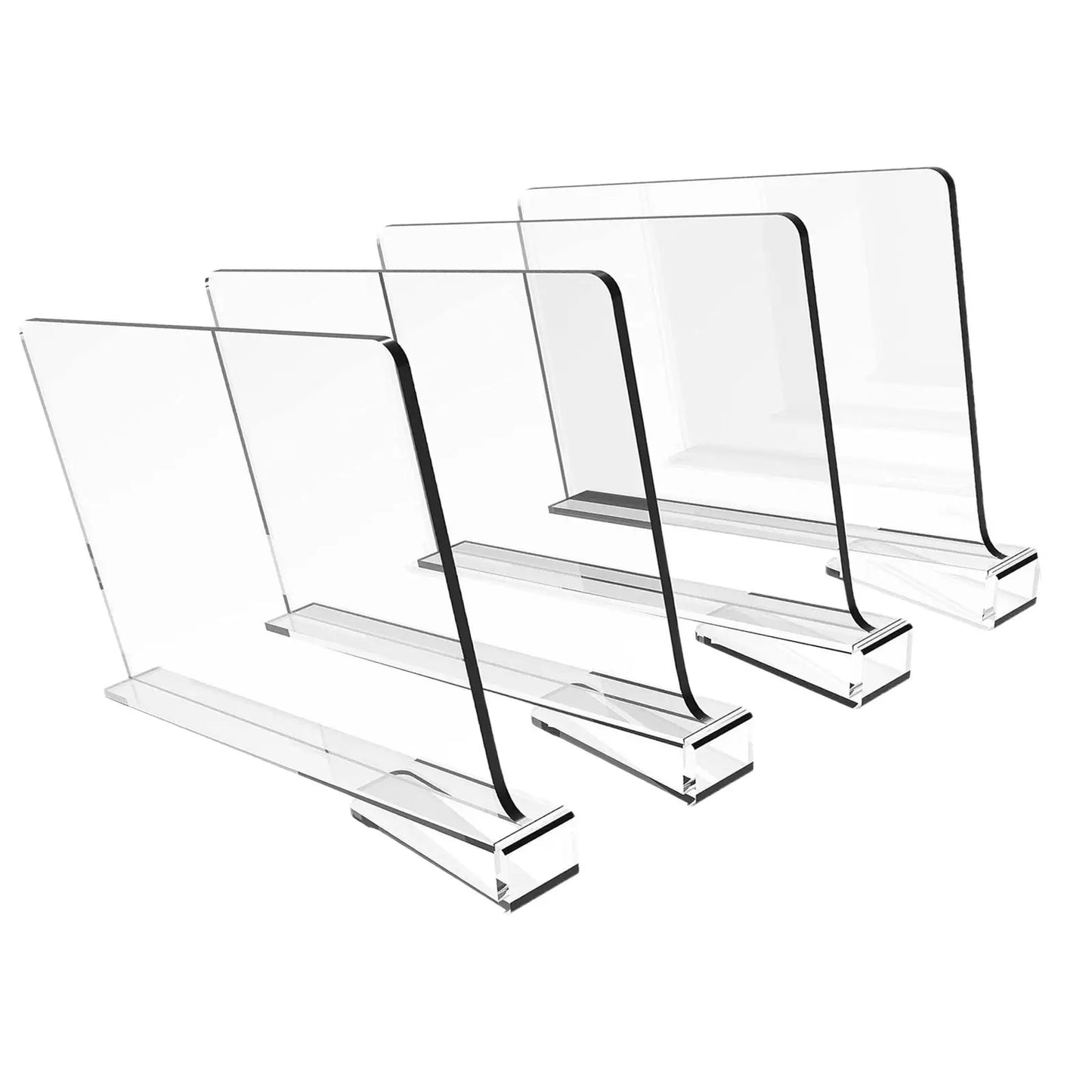 ClearSort Acrylic Shelf Dividers – Adjustable Multi-Purpose Closet & Storage Organizers