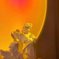 Solora™ LED Sunset Lamp – Golden Hour Mood Light Projector