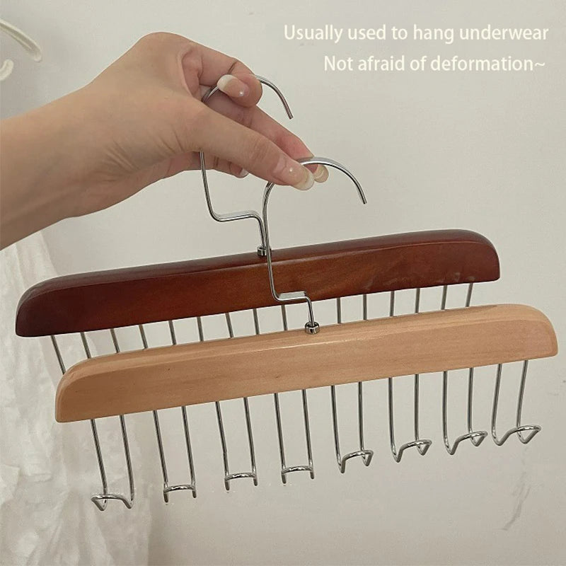 ClipMaster Multi-Hook Hanger – Space-Saving Clothes Organizer