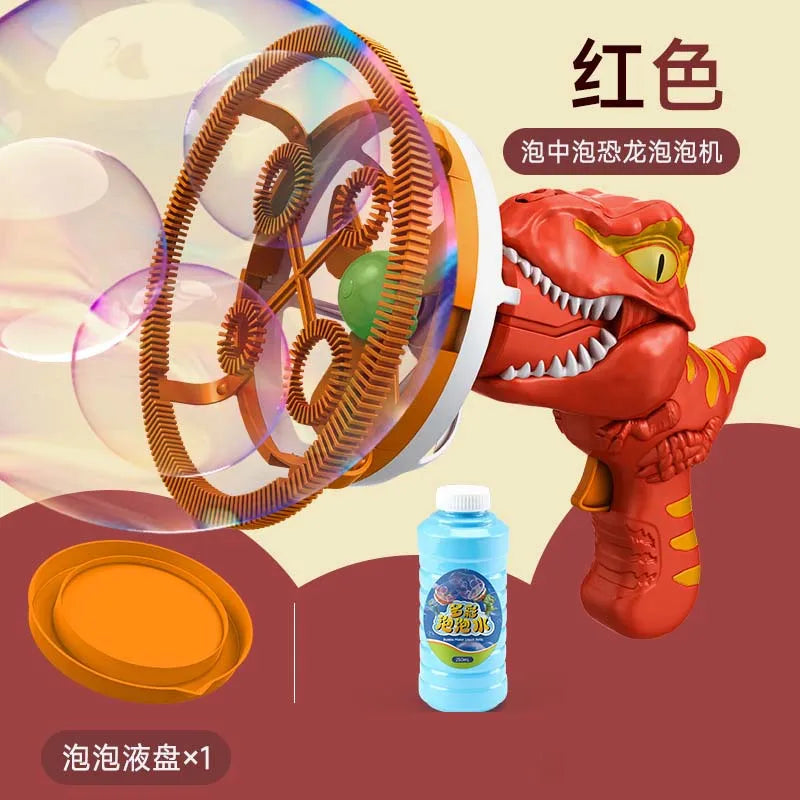 Dino Blast Bubble Gun