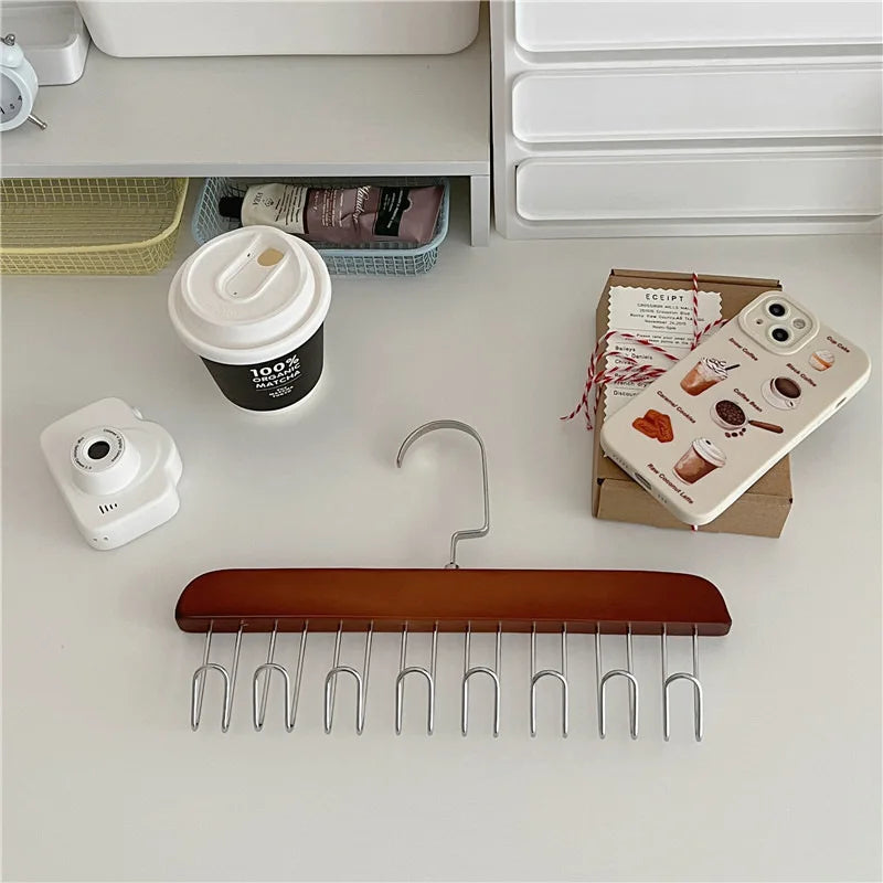 ClipMaster Multi-Hook Hanger – Space-Saving Clothes Organizer