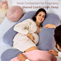 AkaSora CloudNest™ G-Shaped Maternity Pillow