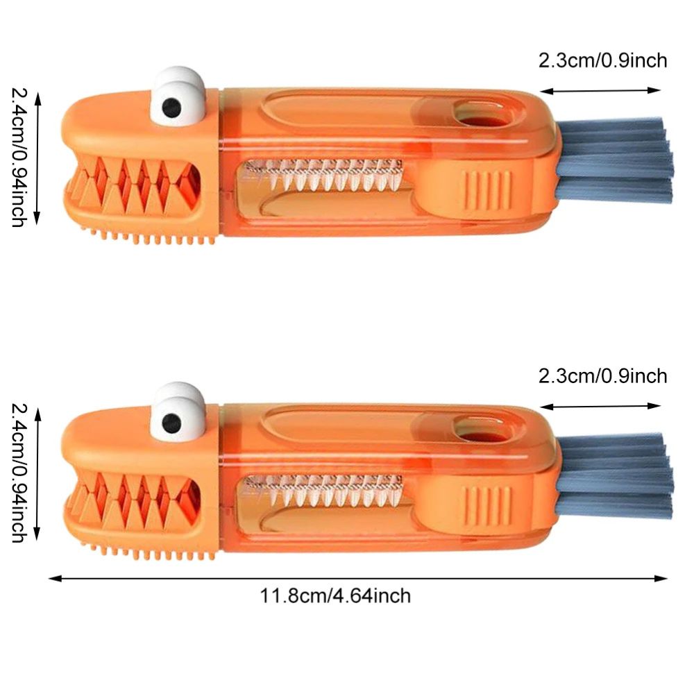 AkaSora CrocoClean™ 3-in-1 Bottle & Lid Detail Brush