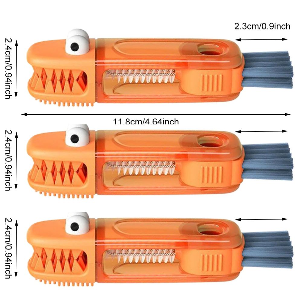 AkaSora CrocoClean™ 3-in-1 Bottle & Lid Detail Brush